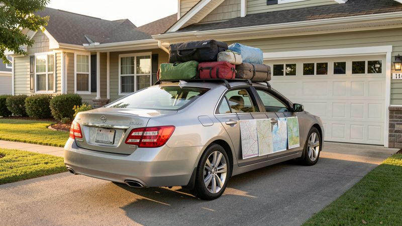 Check-list long trajet en voiture : préparer son départ sans oubli